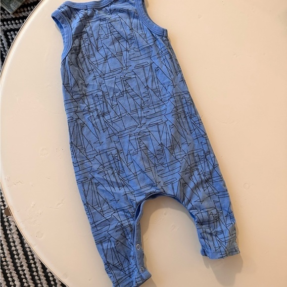 Go Gently Baby Romper | Blue | 3-6m - Picture 6 of 8